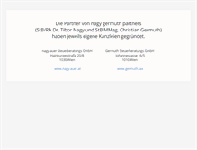 Tablet Screenshot of nagy-germuth.at